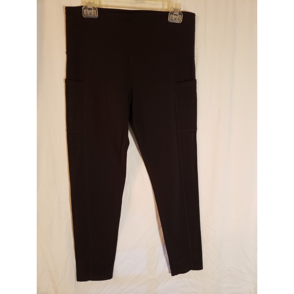 Women's Tuff Athletics Black Leggings Size L